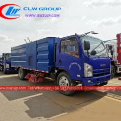 ISUZU ELF 9cbm road vacuum cleaner truck