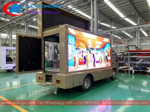 ISUZU ELF led reklam panosu kamyonu