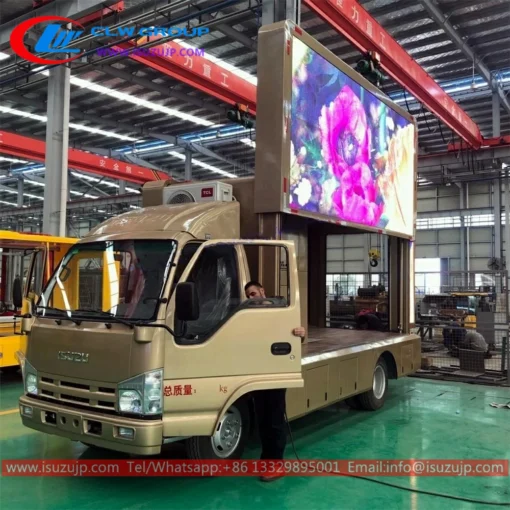 ISUZU ELF led truck media