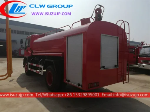 ISUZU FTR 10cbm شاحنة إطفاء مياه العطاء توغو