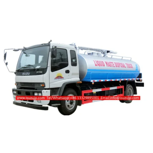 ISUZU FTR 12000litres super sucker ထရပ်ကား ဖိလစ်ပိုင်တွင်ရောင်းရန်ရှိသည်။