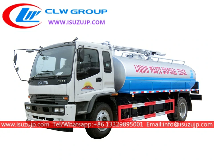 ISUZU FTR 3000 gallon septic tank trucks price Philippines