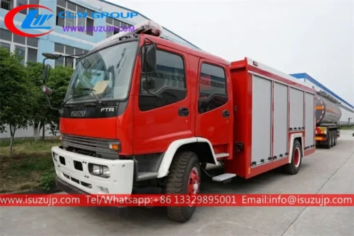 ISUZU FTR 6 ton tender antincendio in vendita Giordania