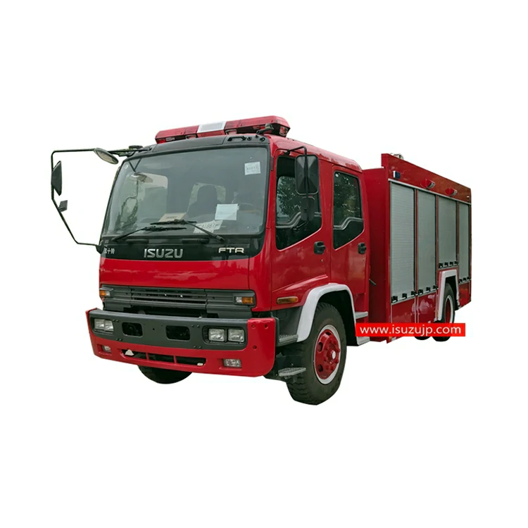 ISUZU FTR 6 ton foam tender fire truck Tajikistan