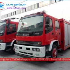 ISUZU FTR 6000 litres fire service truck Uzbekistan