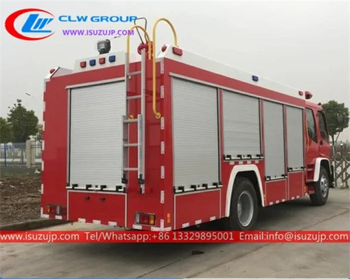 ISUZU FTR 6000L rural fire truck Turkmenistan