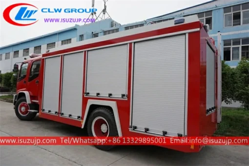 ISUZU FTR 6mt feuerwehr fire truck Iraq