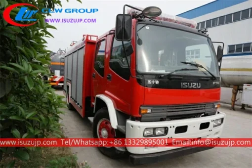 ISUZU FTR 6t fire engine vehicle Saudi Arabia