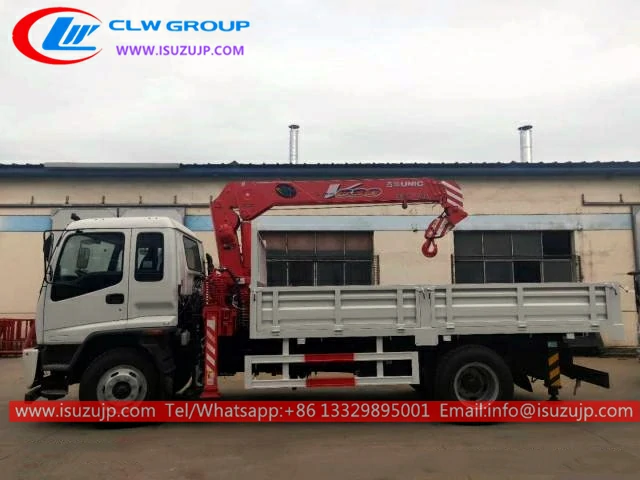 ISUZU FTR unic hydraulic crane photo