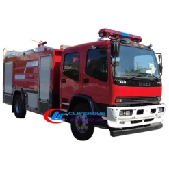ISUZU FVR 6000liters airport fire truck for sale