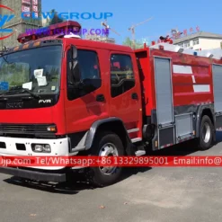 ISUZU FVR 6000liters fire force truck