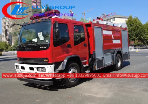 ISUZU FVR 6000 litrli yong'inga qarshi yuk mashinasi