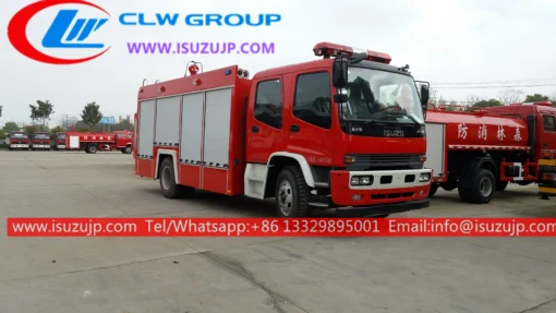 Camión de bomberos ISUZU FVR 6000 litros