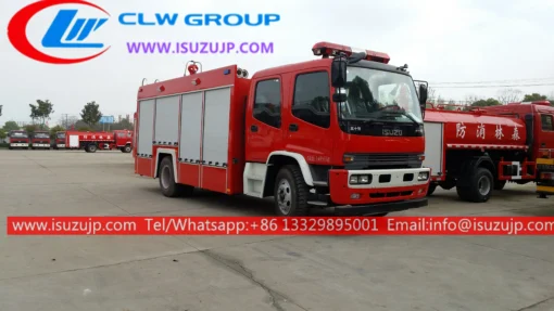 ISUZU FVR 6000liters fire service truck