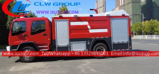 بيع شاحنة رجال الإطفاء ISUZU FVR 6000liters