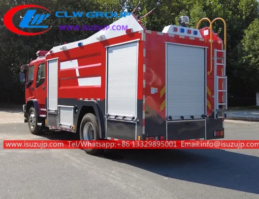 ISUZU FVR 6000liters rescue pumper for sale