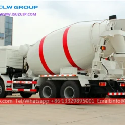 ISUZU FVZ 10 cubic meters concrete mixer lorry Myanmar