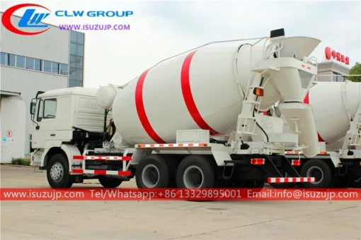ISUZU FVZ 10 cubic meters concrete mixer lorry Myanmar