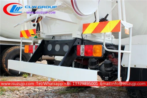 ISUZU FVZ 10m3 on site concrete mixing truck Laos