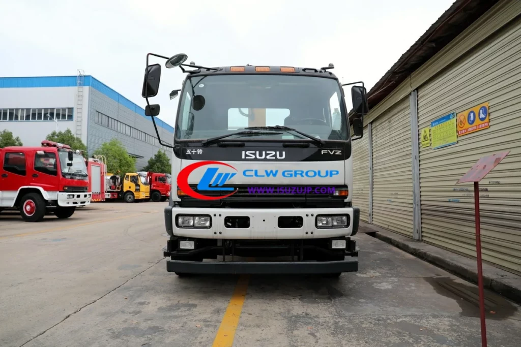ISUZU FVZ 16 ton service truck with crane for sale Cambodia