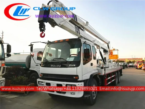 ISUZU FVZ 24m havo platformasi yuk mashinasi