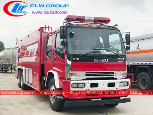 ISUZU FVZ water tender fire truck Armenia