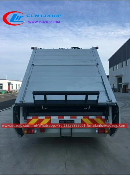 ISUZU GIGA 10 ton electric compactor garbage truck for sale in Vietnam