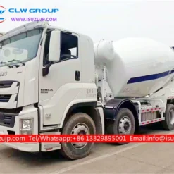 ISUZU GIGA 14cbm construction cement mixer truck Sri Lanka
