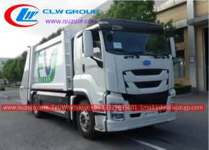 ISUZU GIGA 14cbm electric refuse trucks price in the Republic of Congo