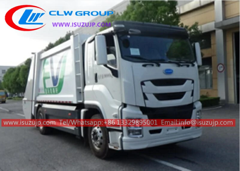 ISUZU GIGA 14cbm electric refuse trucks price in the Republic of Congo