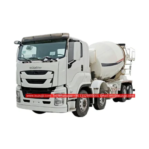ISUZU GIGA 14cbm volumetric concrete mixer truck na ibinebenta sa Malaysia