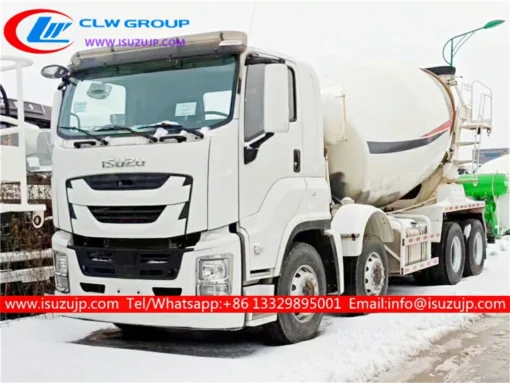 ISUZU GIGA 14m3 รถโม่ผสมคอนกรีตเคลื่อนที่ มัลดีฟส์