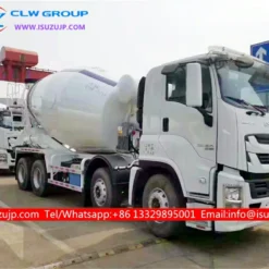 ISUZU GIGA 14m3 self loading concrete mixer truck Uzbekistan