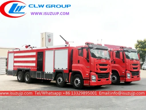 ISUZU GIGA 20 टन कस्टम फायर ट्रक अल्जीरिया