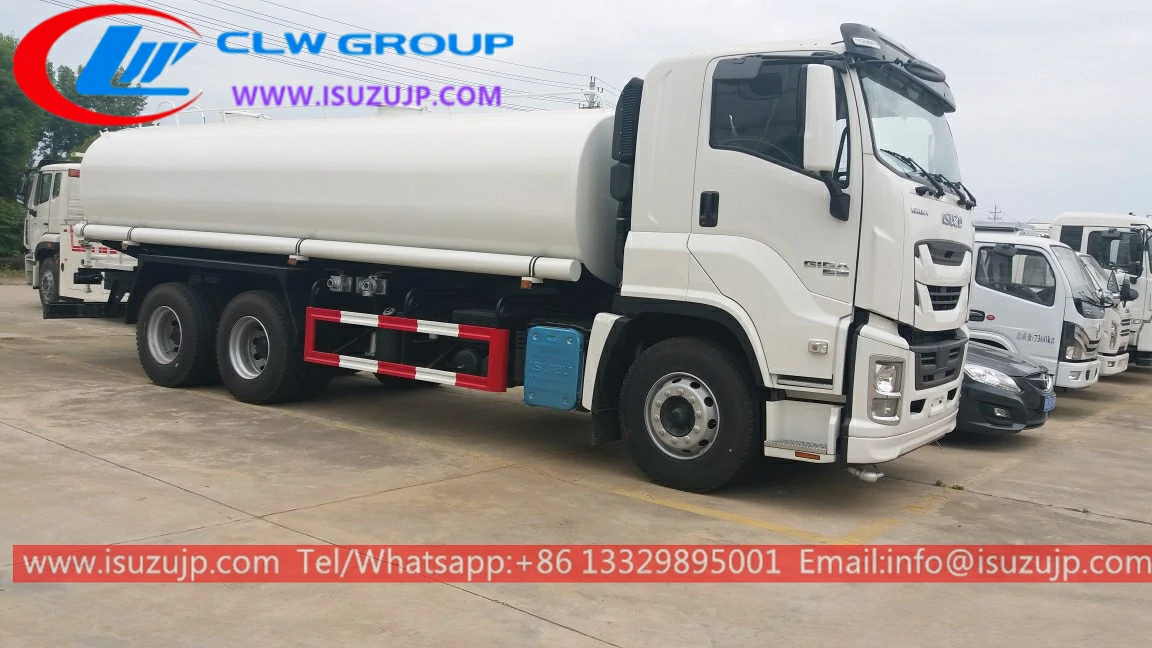 ISUZU GIGA 20 ton drinking water tanker