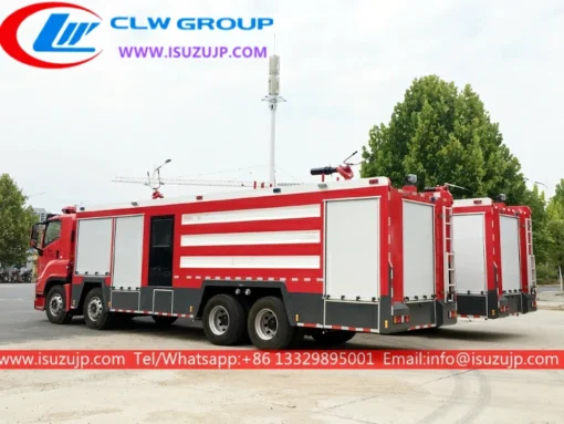 ISUZU GIGA 20000 liters fire brigade truck Mauritania