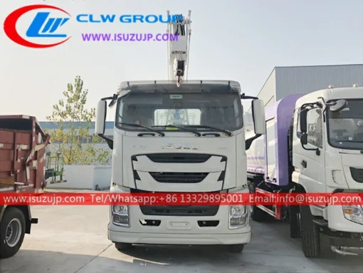 ISUZU GIGA 20m ထရပ်ကား တပ်ဆင်ထားသော လူတင်ဓာတ်လှေကား