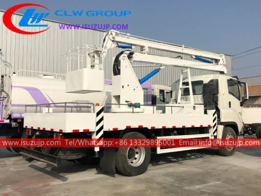 Truk ISUZU GIGA 20m dengan boom lift untuk dijual