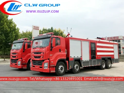 ISUZU GIGA 22cbm camion dei pompieri di soccorso pesante Niger