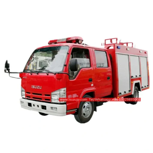 Mini camión de bomberos ISUZU NHR 2500liters en venta Mongolia