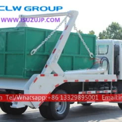 ISUZU NHR 3 ton mini skip loader for sale