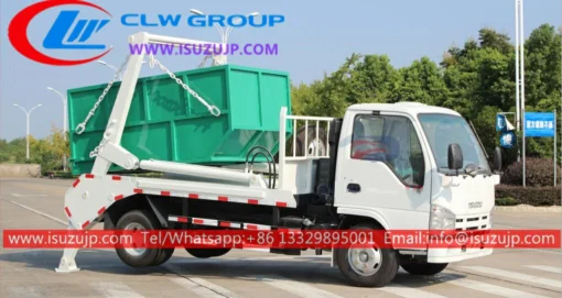 ISUZU NHR truk skip loader 3 ton