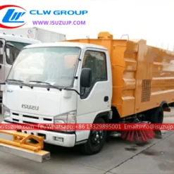 ISUZU NHR 5m3 road sweeper truck for sale