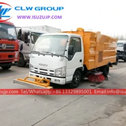 ISUZU NHR 5m3 street sweeper vacuum truck