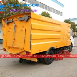 ISUZU NHR 5m3 truck mounted road sweeping machine