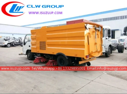 ISUZU NHR 5m3 truck mounted sweeping machine