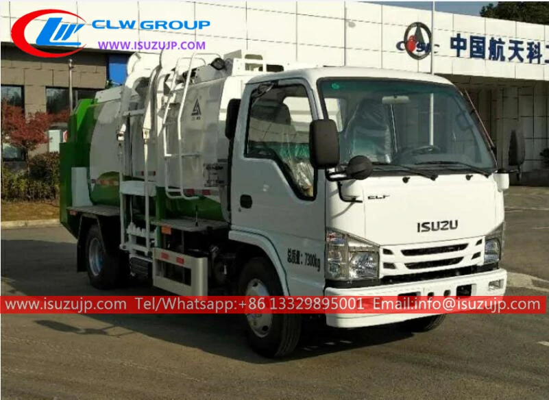 ISUZU NHR miniature garbage truck price Jamaica