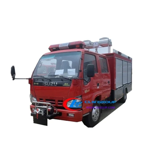 Vendo camion di soccorso antincendio ISUZU NJR
