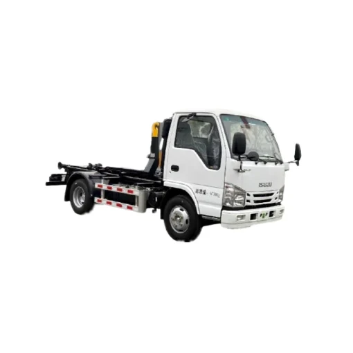 ISUZU NJR xe tải nhỏ 3m3 móc nâng Ma-rốc
