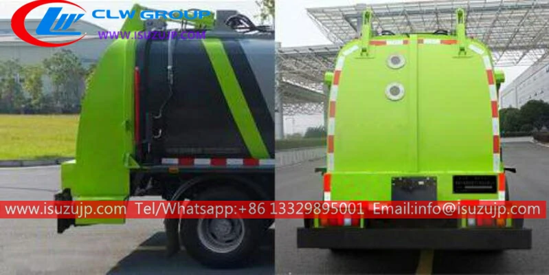 ISUZU NJR waste disposal truck price in Dominican Republic